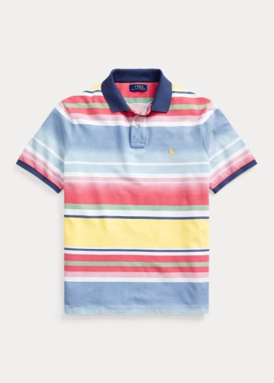 Men's Polo Ralph Lauren Custom Slim Fit Mesh Polos | 321840VYG